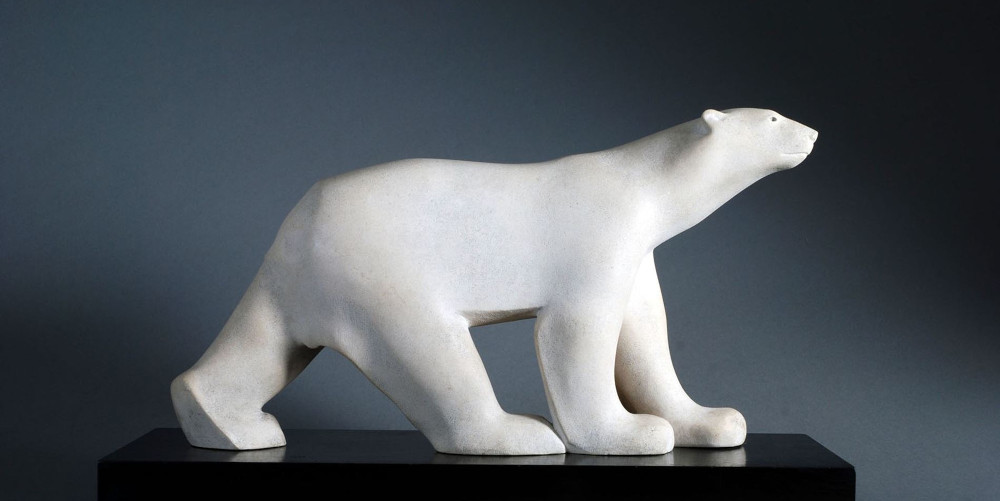 Ours polaire sculpté par François Pompon
