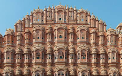 Photo du Hawa Mahal, palais des vents de Jaipur